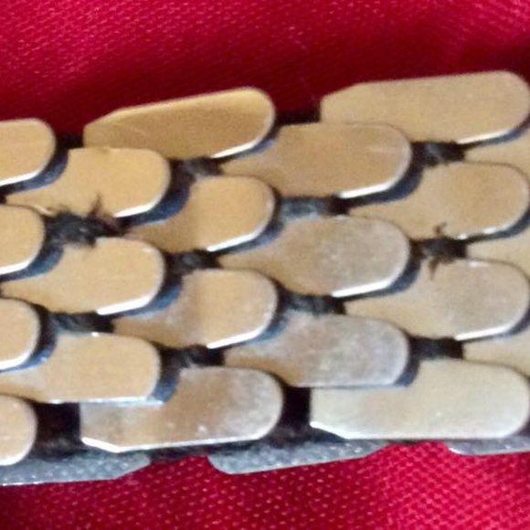 Silver Metal Fish Scale Waist Belt - Picture 3 of 3